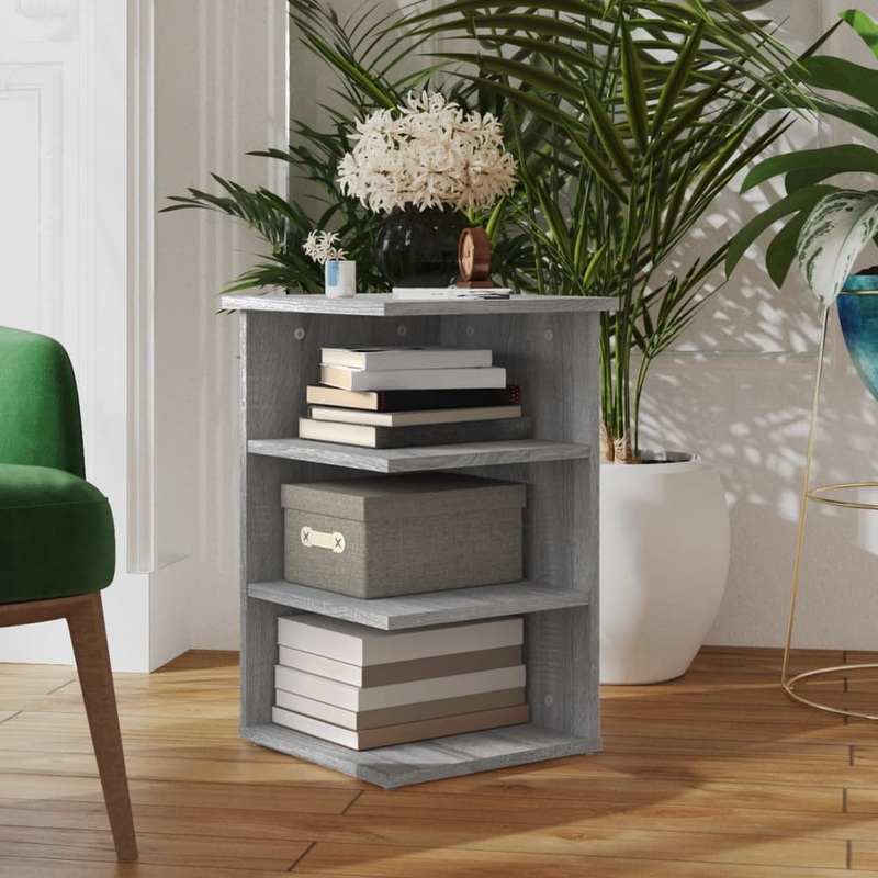 Armoire latrale Sonoma gris 35x35x55 cm Bois d'ingnierie