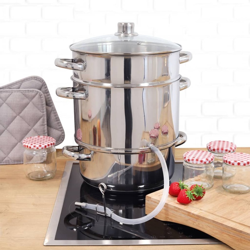 Cuiseur  vapeur pour jus de fruits 26 cm 8 L