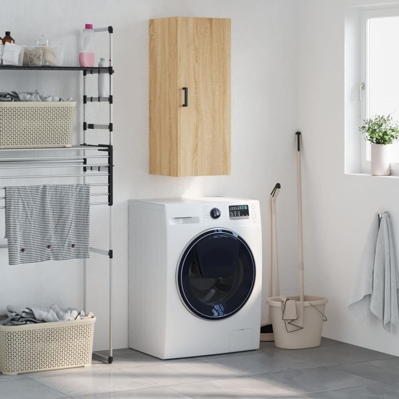 Armoire murale chne sonoma 34,5x34x90 cm