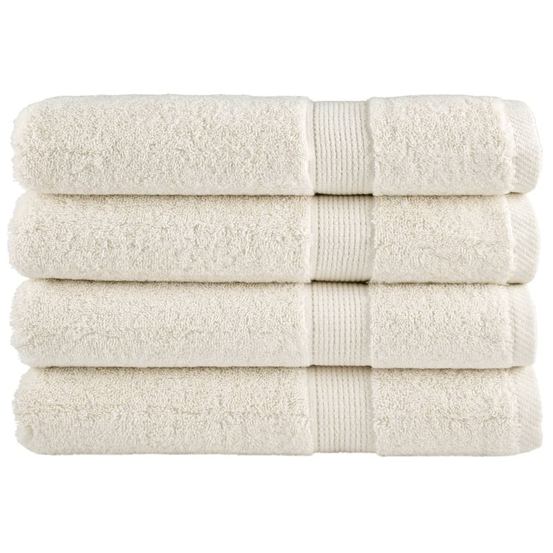Serviettes de qualit suprieure SOLUND 4 pcs crme 600 g/m