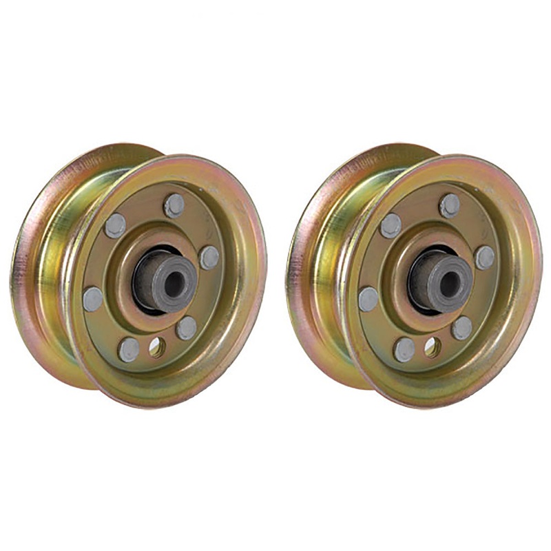 2PK Idler Pulley Fits Craftsman Fits AYP Fits Poulan Fits Husqvarna 165888