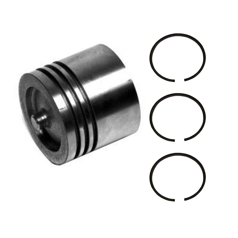Hydraulic Lift Piston w/ Rings Fits Massey Ferguson Replaces 184443M1
