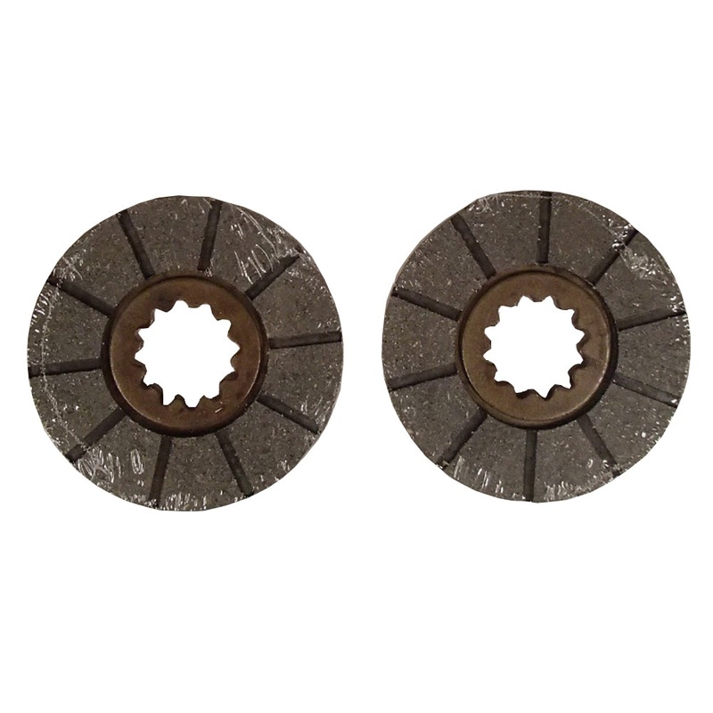 Qty 2: Heavy Duty Brake Disc Fits International/Farmall Replaces 121961