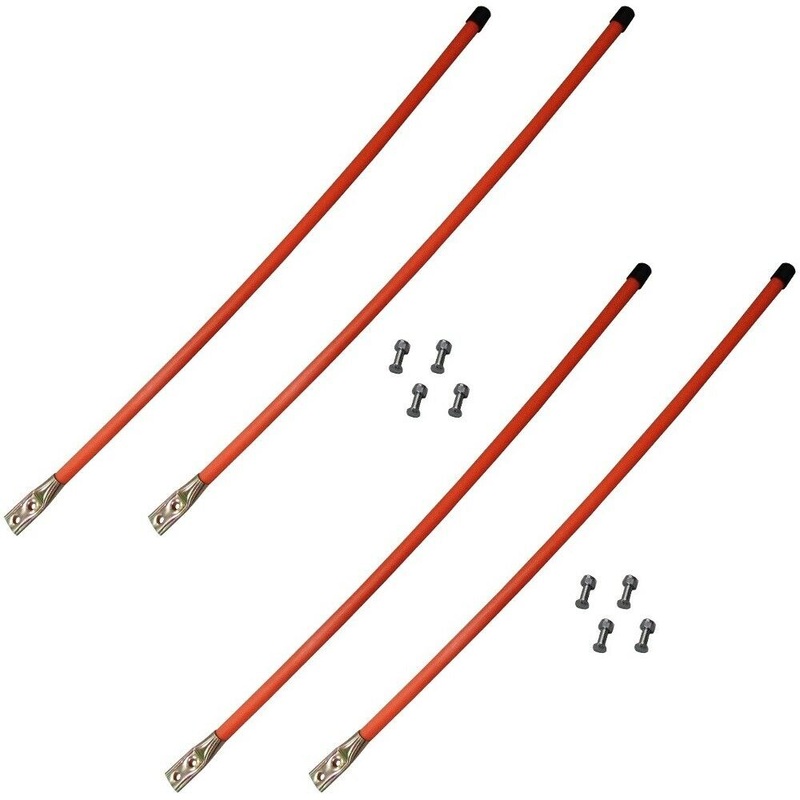 Qty 2: Pair of 27" Snow Plow Marker Fits SNO-WAY Replaces 96106696