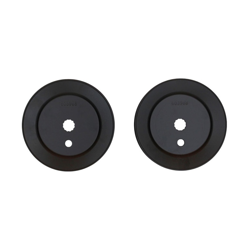 Qty. 2: Spindle Pulley Fits Hustler Replaces 603988