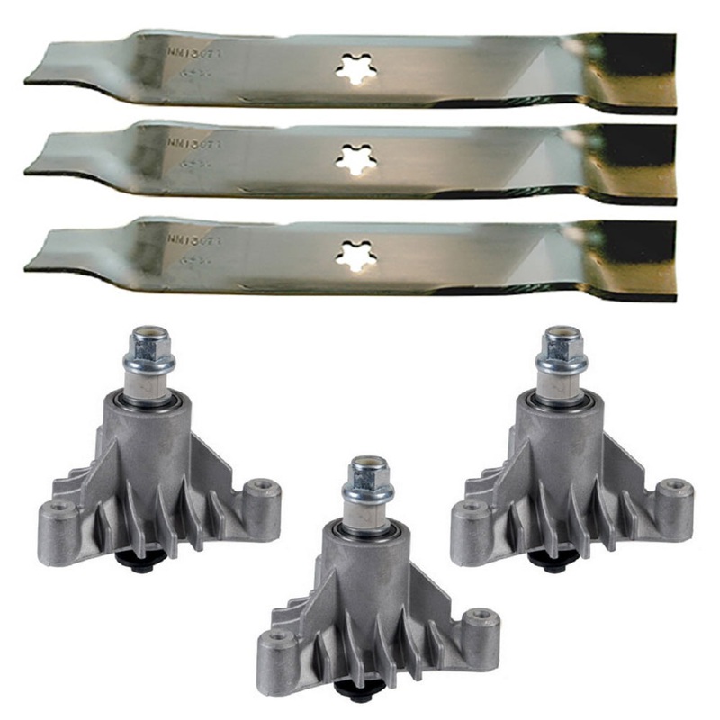 Blades & Spindles Kit Fits AYP Replaces 143651