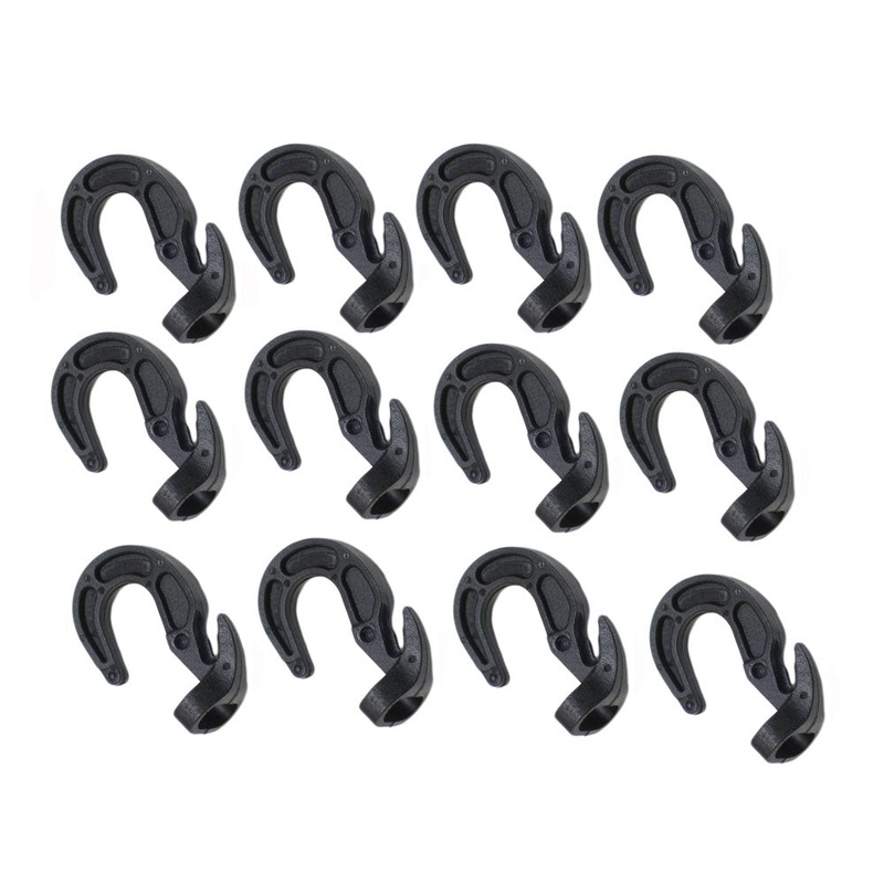 Qty 12: Shock Cord Hook Fits Universal Products Replaces TSCHK