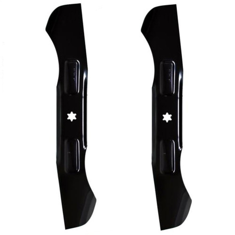 Qty 2: High Lift Mower Blade Fits Yard Man Replaces LAB50-0151_x2