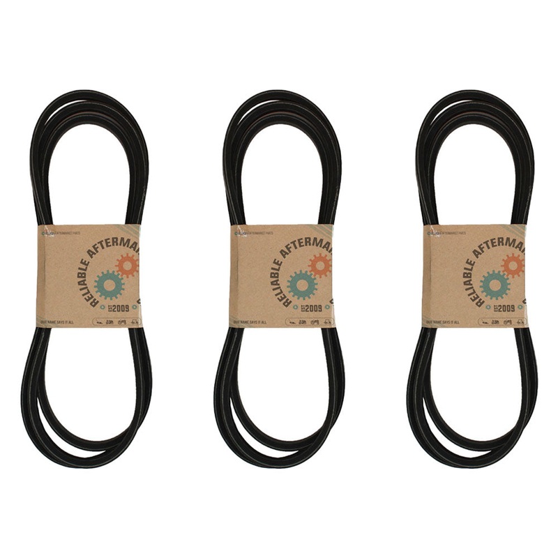 Qty 3: Blade Drive Belt Fits Scag Replaces 481558