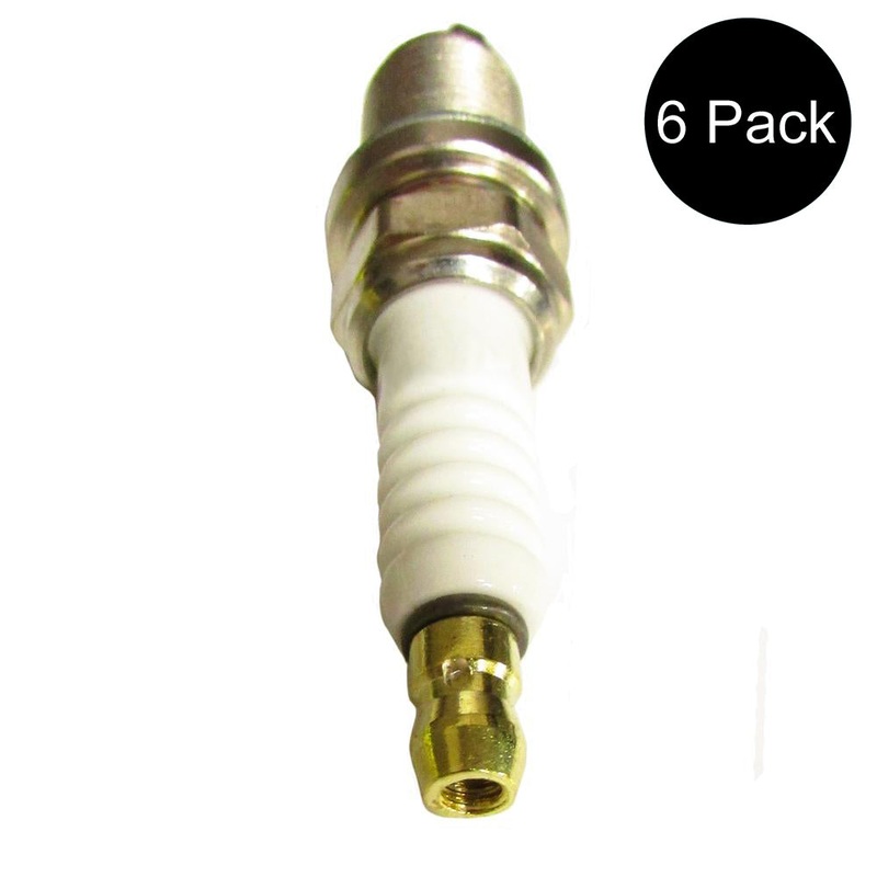 Qty 6: Spark Plug Fits Columbia Replaces 12 132 02-S
