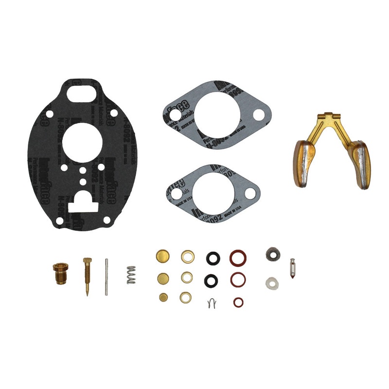Economy Carburetor Kit w/ Float Fits John Deere Replaces AL20225T