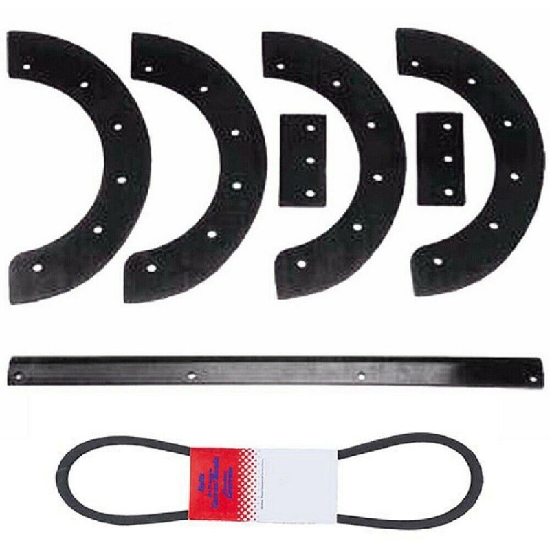 Snow Blower Paddles, Scraper and Belt Kit Fits John Deere Replaces M118007