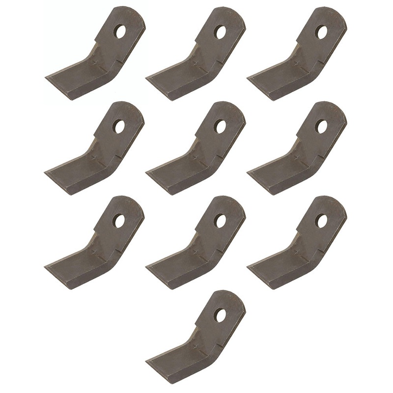 Flail Shredder Blade 10 Pack Fits John Deere 27 115 120 120 P60322