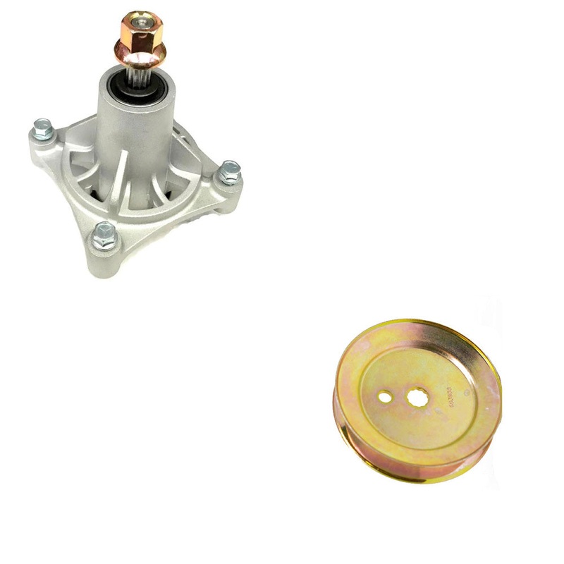 Spindle w/ Pulley Fits Hustler Replaces 603988