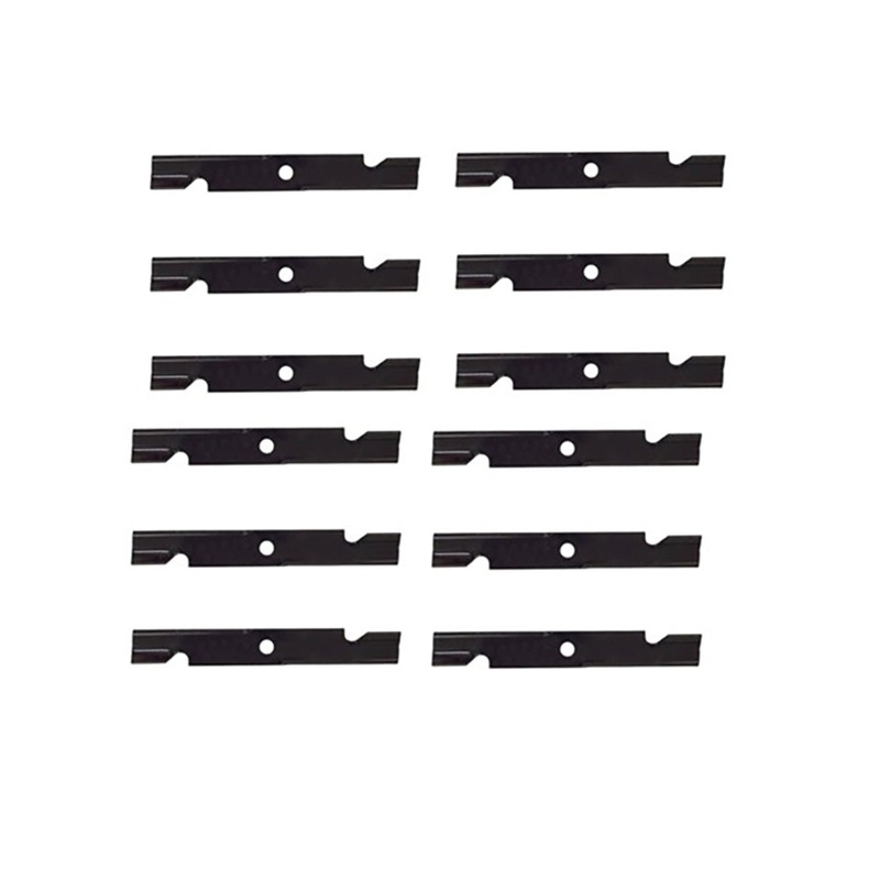 Qty 12: Notched Air-Lift Mower Blade Fits Toro Replaces 103-6387