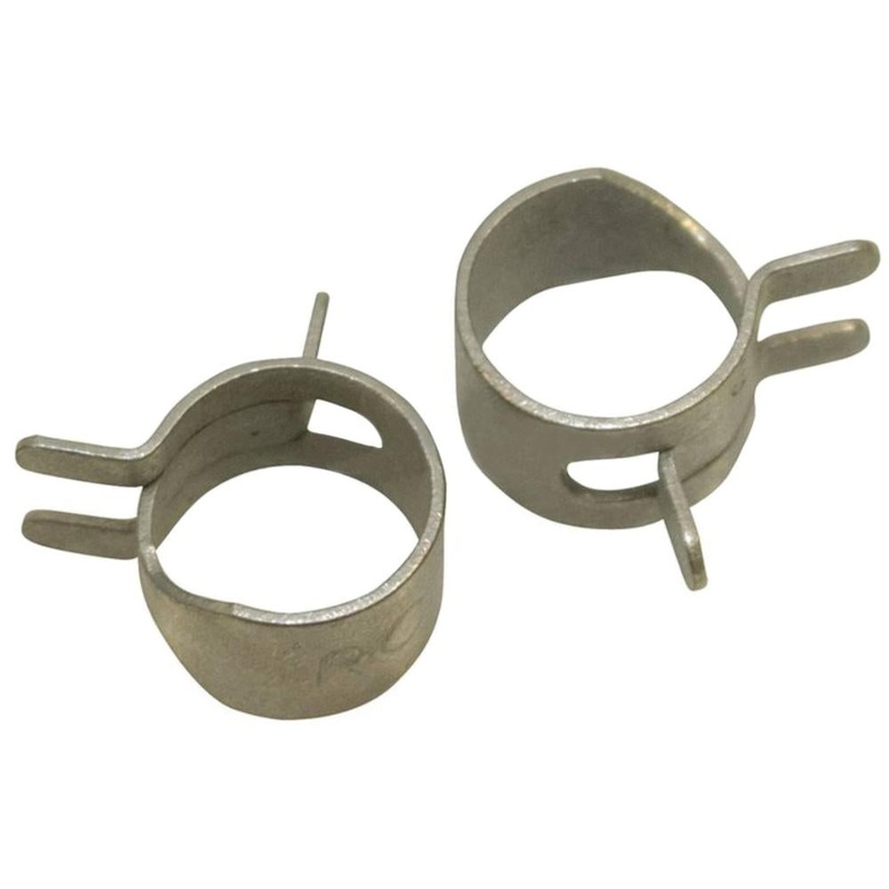 Set of 2 Hose Clamps Fits Tecumseh 7/16" OD Hose, 26460