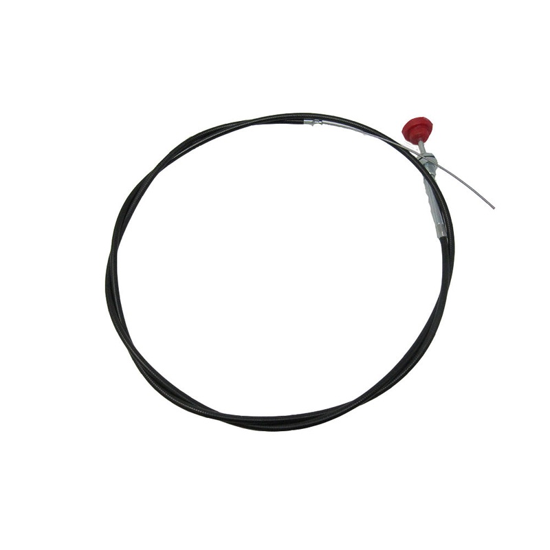 Universal Stop Cable CC66 PTSTOP Red knob 72" Cable