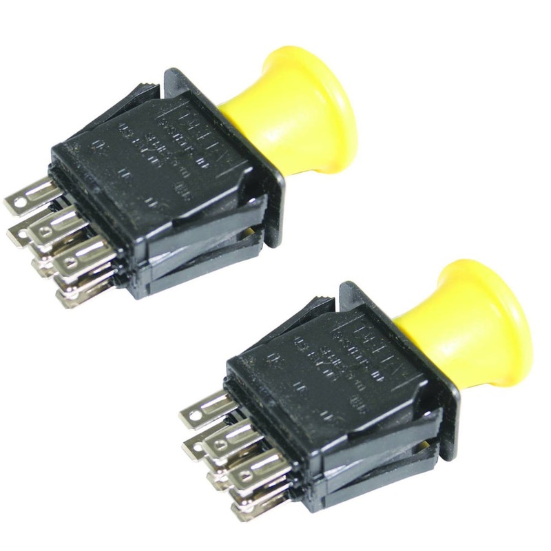 2PK PTO Switch Fits Bobcat Fits Exmark Fits Grasshopper Fits John Deere