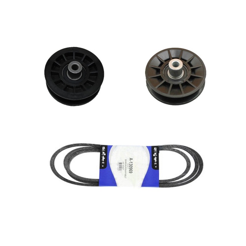 Deck Belt w/Pulleys Fits AYP Replaces 130969