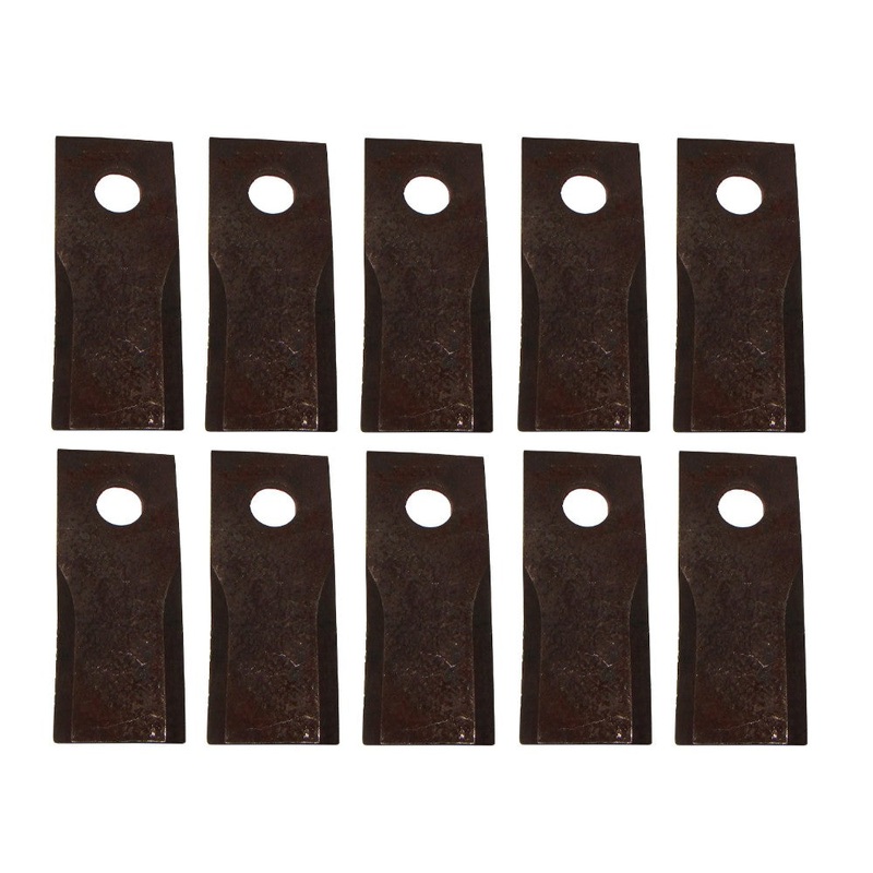 Qty 10: Right Hand Disc Mower Blade Fits Hesston Replaces 559033105