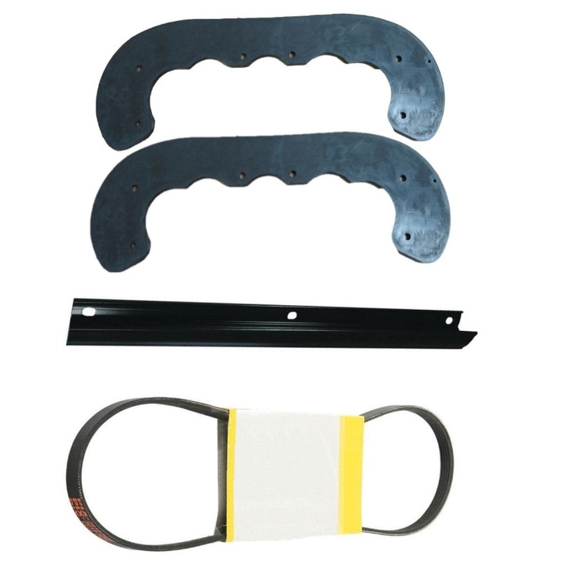 Snow Thrower Scraper Bar, Poly Paddles, & Belt Fits Toro Replaces 55-8760