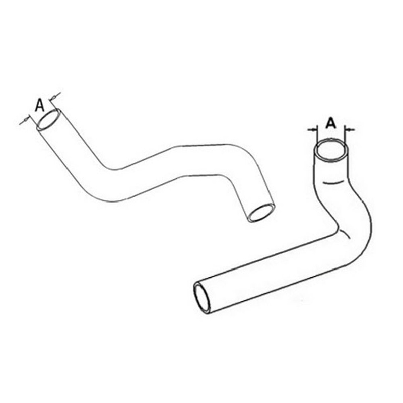 Upper & Lower Radiator Hose Kit Fits Ford/New Holland Replaces 81805637