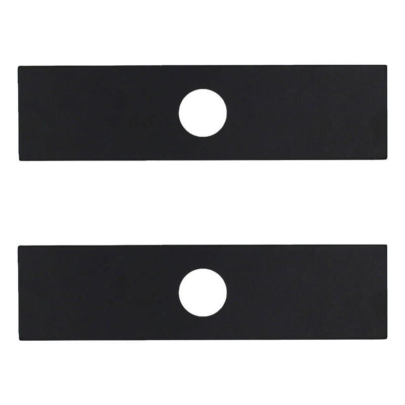 Qty 2: 8" x 2" x 0.125" x 1" Edger Blade Fits Red Max Replaces 636715110