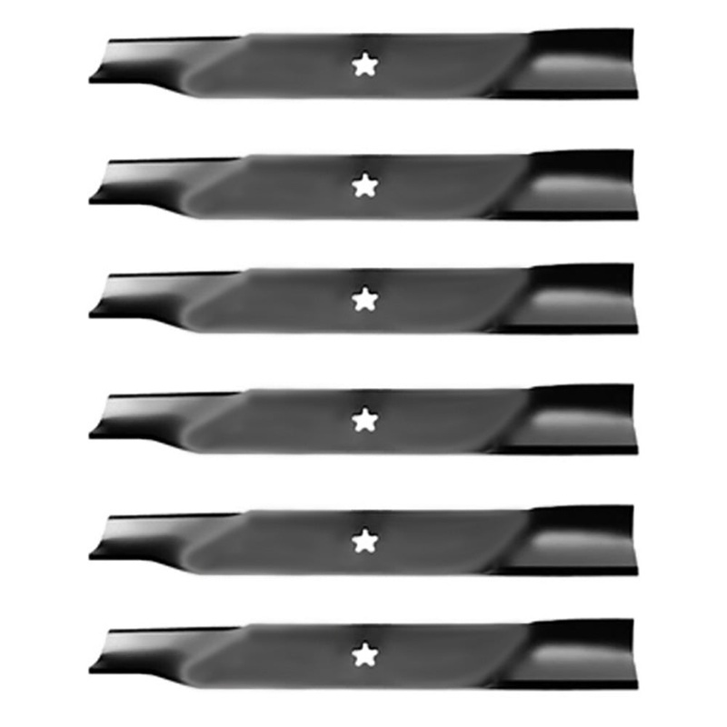 Qty 6: Hi Lift Mower Blades Fits Husqvarna Replaces 510417901