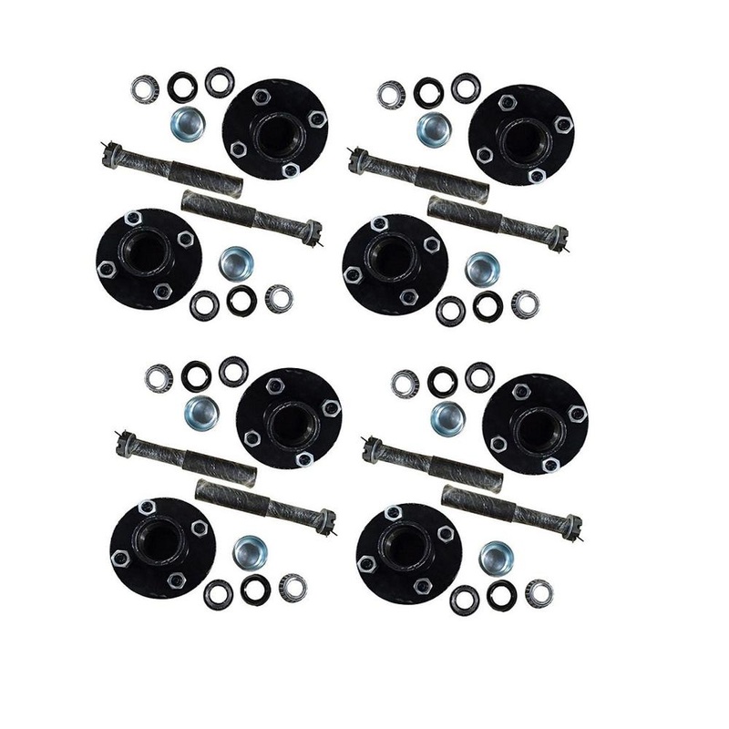Qty. 8: Trailer Axle Hub Kit Fits Universal Products Replaces BT8