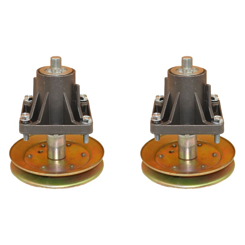 QTY 2: Mower Deck Spindles w/Bolts Fits Cub Cadet Replaces 618-0660