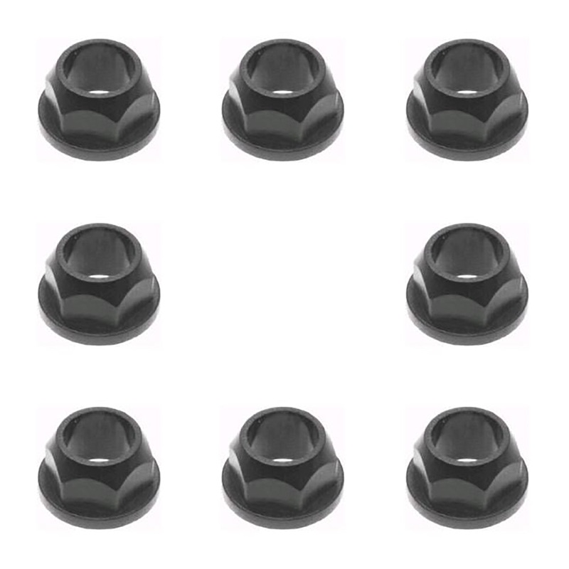 Qty 8: (Plastic) Hex Kingpin Flanged Bushing Fits Cub Cadet Replaces 741-0225