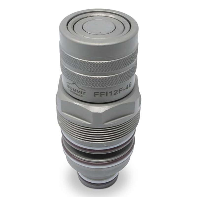 4ffi-12 Female Flat Face Coupler Fits Bobcat