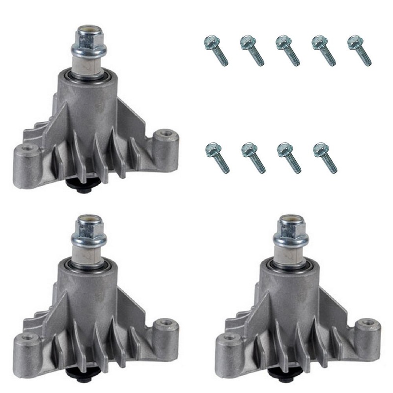 (3) Spindles w/ Mounting Bolts Fits AYP Replaces 138776