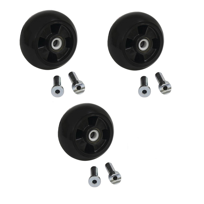 Qty 3: Deck Wheel Kit Fits John Deere Replaces AM125172