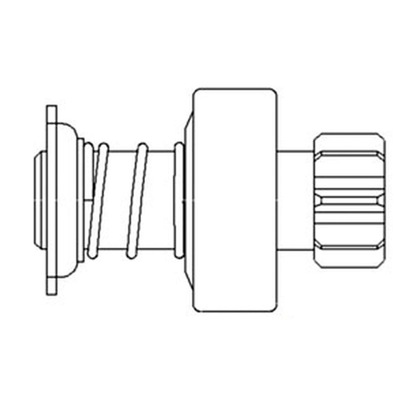 Starter Drive Fits Ford/New Holland Replaces EC0N11350B