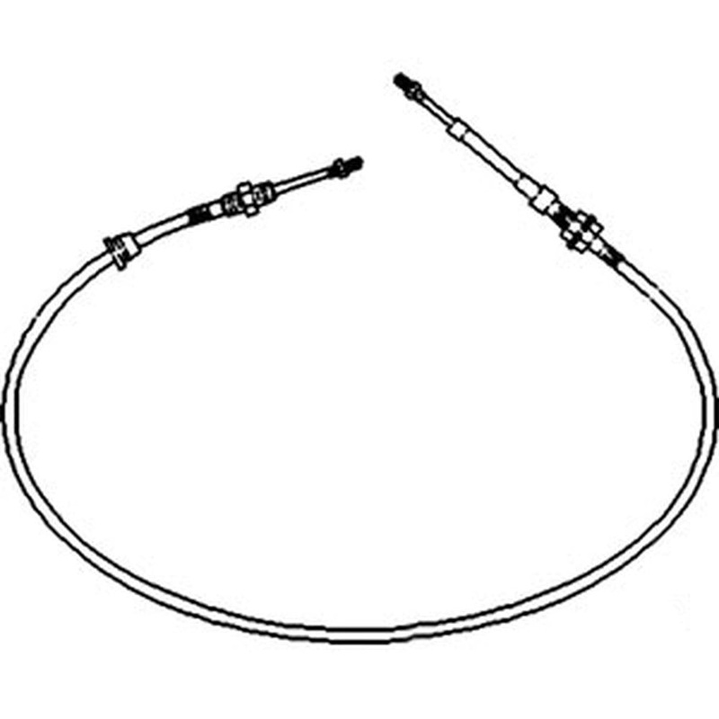 96481C2 Hyd. Remote/Clutch Cable Fits Case-IH Industrial/Construction: 570L ..