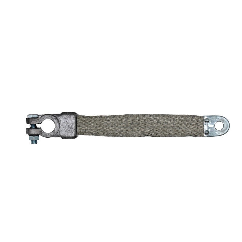 Battery Ground Strap - 7" 2 Gauge Fits International 377995R91