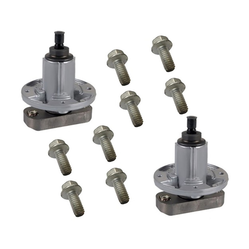 GX20234 Qty 2: Spindle Assembly w/ Bolts  Fits John Deere 108 108-17HS 14.542GS