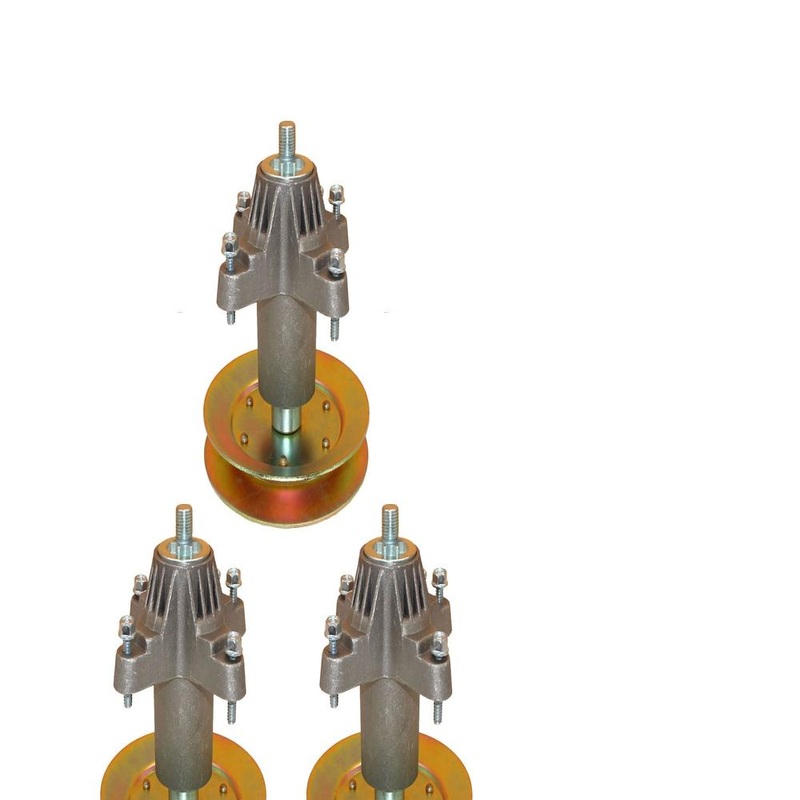 Qty 3: Spindle Assembly W/Pulley Fits Cub Cadet Replaces 618-0659