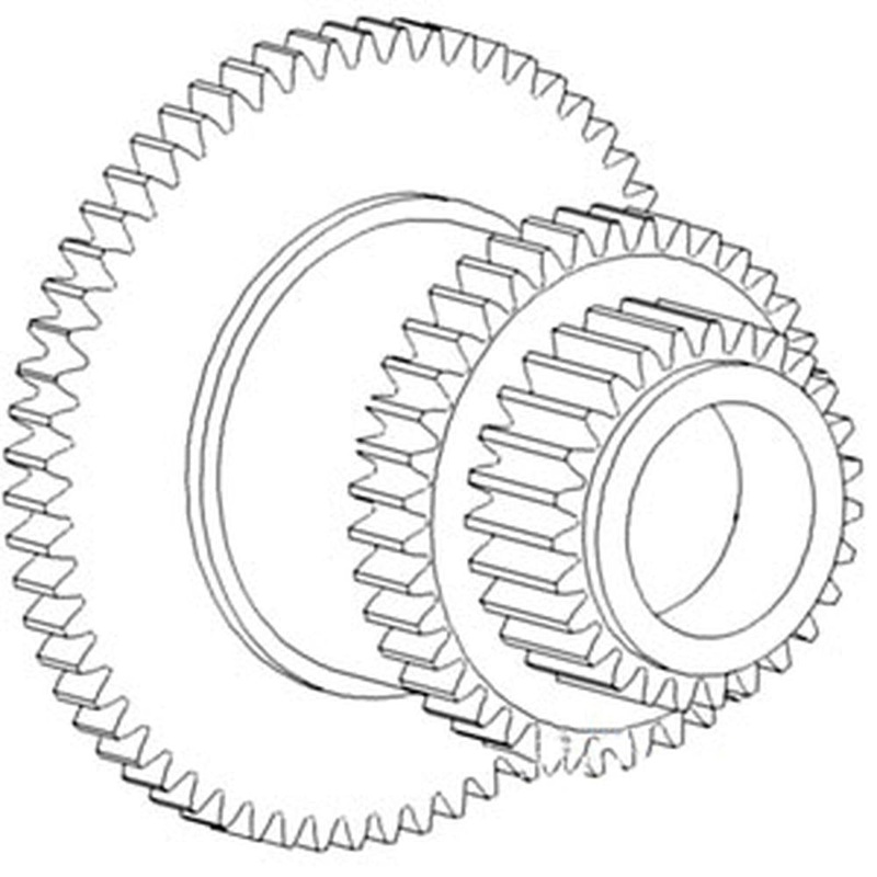 Cluster Gear Fits International 1480 Fits Case IH 1660 1680 2166 2188 2366 2388
