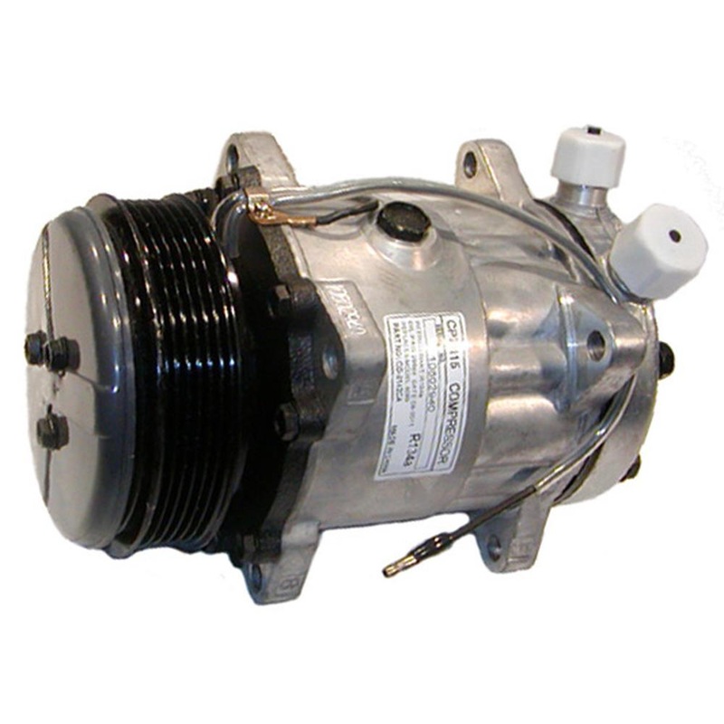 Compressor 82016157 Fits Ford New Holland 7840O 8240 8340 Ts100 Ts110 Ts115 Ts90
