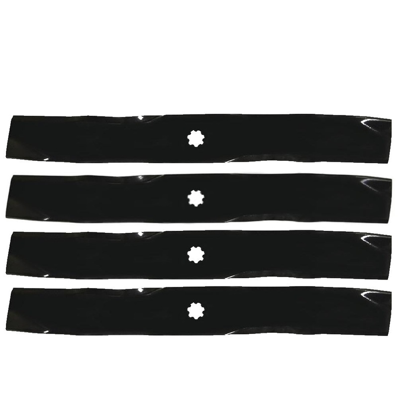 Qty 4: Mulching Blade Fits Sabre Replaces AM137325