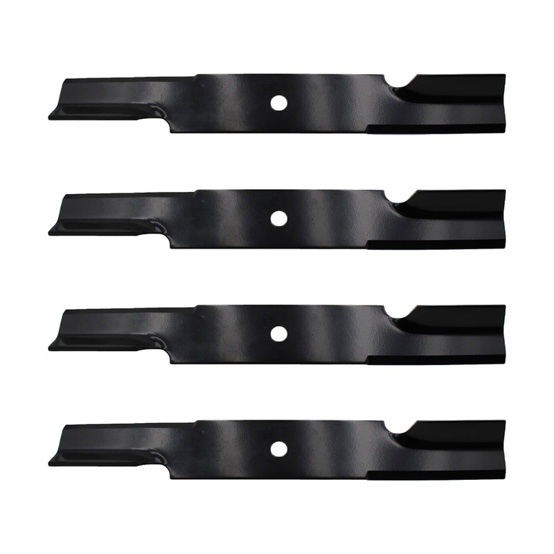 QTY 4: Notched Air-Lift Blade Fits Snapper Replaces 1-7037