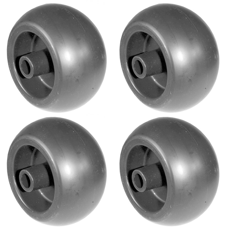 Set of 4 Replacement Deck Wheels Fits Bobcat 2721512 GRAVELY 00473600 03905900