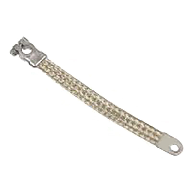 14 Inch Braided Battery to Frame 2 Gauge Tractor Grounding Strap BG14-2