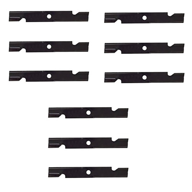 Qty. 9 Notched Air-Lift Mower Blade Fits Toro Replaces 103-6387