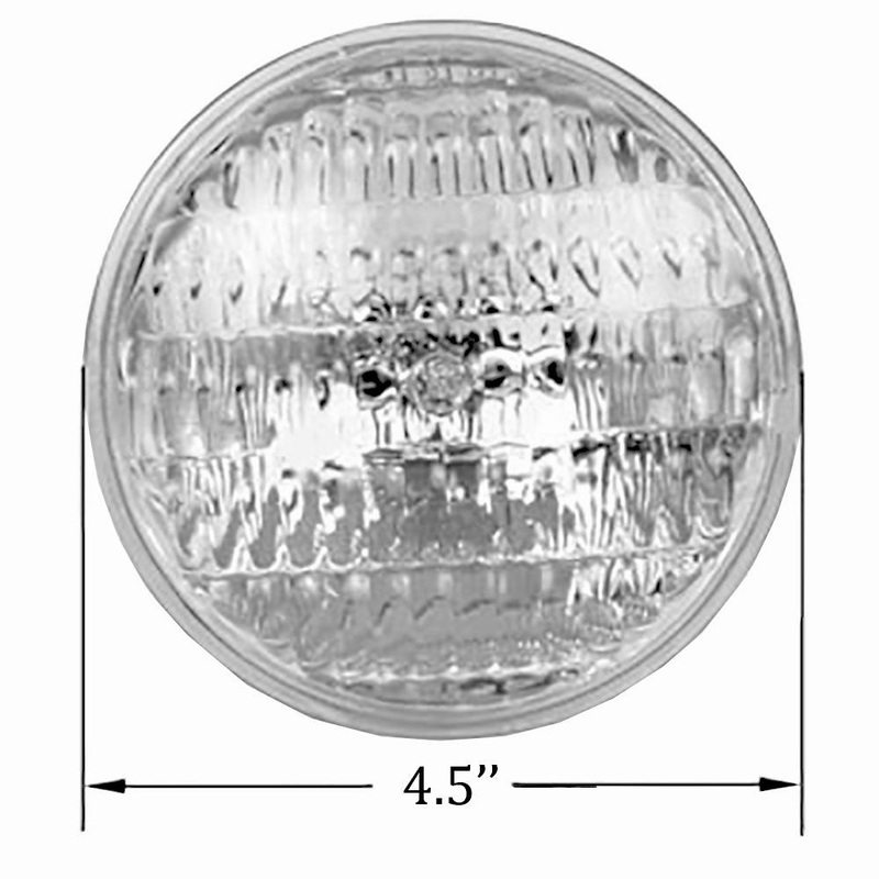 Sealed Beam Headlight Bulb - 6V Trapezoid Beam Fits John Deere Fits Ford