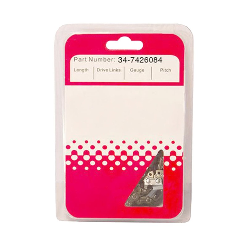 7426084 .050 3/8 STD 84 LKS SEMI CHISEL WITHOUT BUMPER LINK