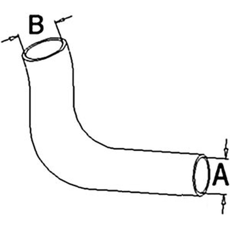 Radiator Hose - Lower fits Oliver 550 156542A