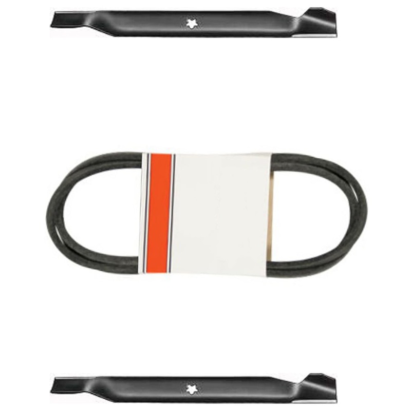 42" Deck Blades & Belt Fits CRAFTSMAN Replaces 131323